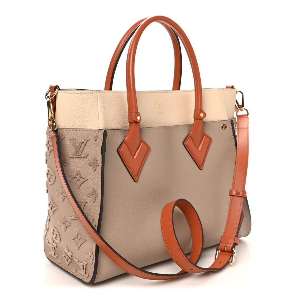 Calfskin Monogram Tufting On My Side Galet