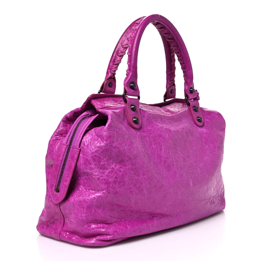 Agneau Classic Hardware Step Magenta