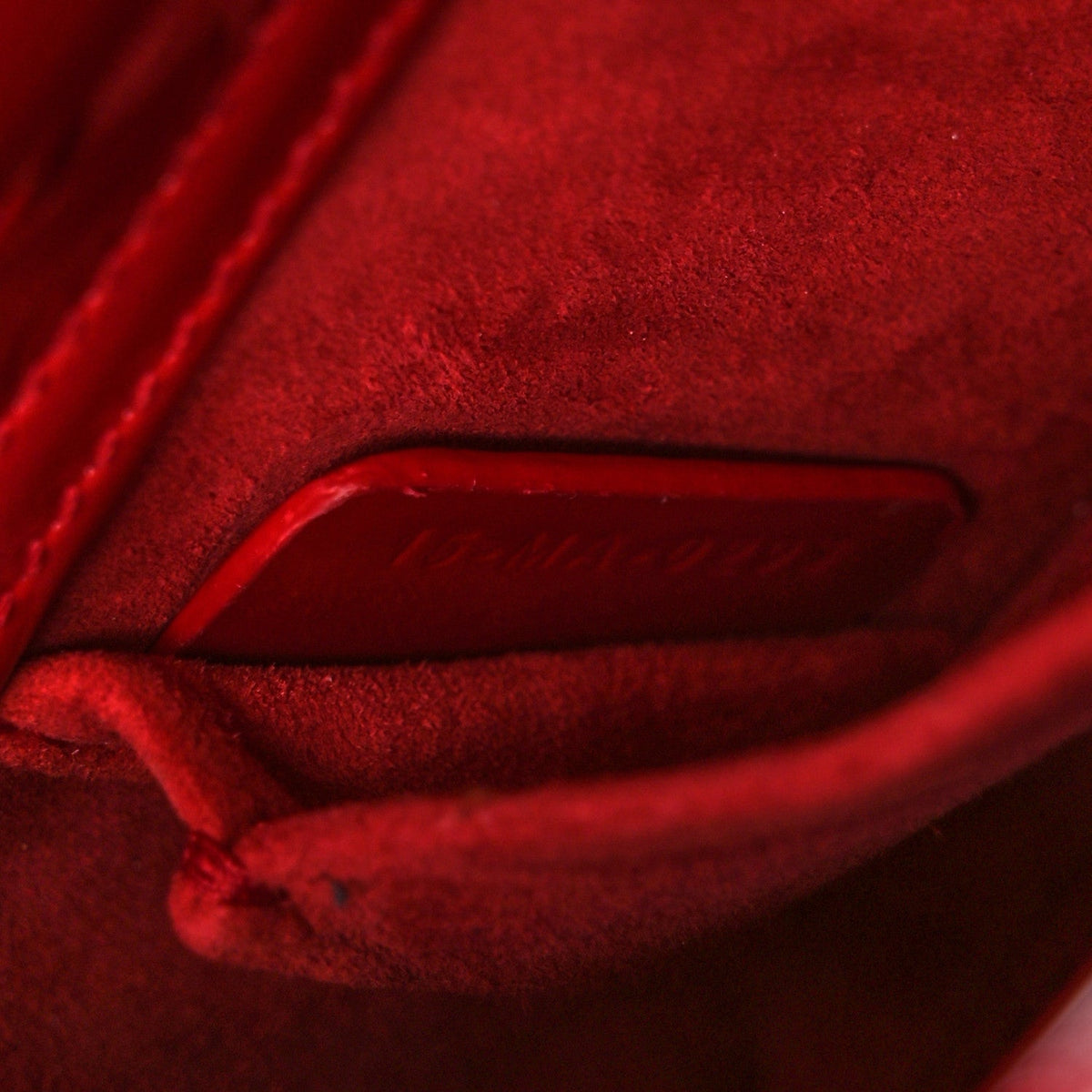 Patent Cannage Small Lady D-Joy Red
