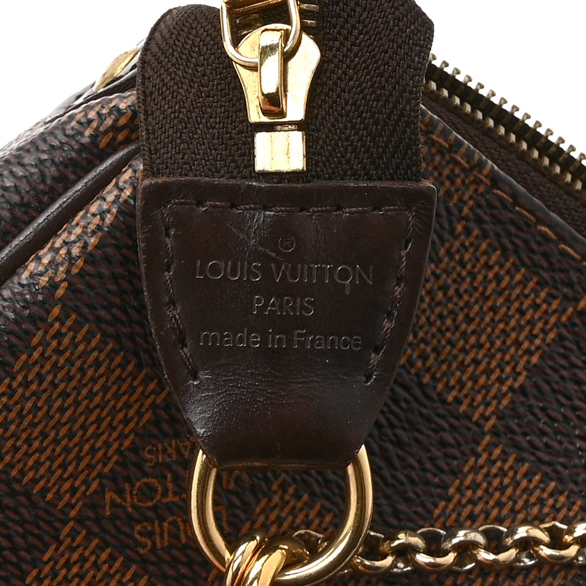 Damier Ebene Eva Clutch