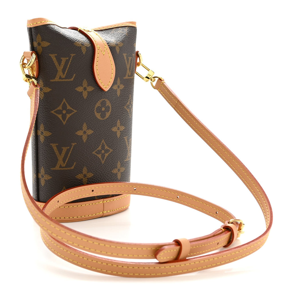 Monogram Fold Me Pouch