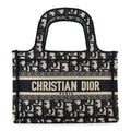 Oblique Mini Book Tote Blue Multicolor