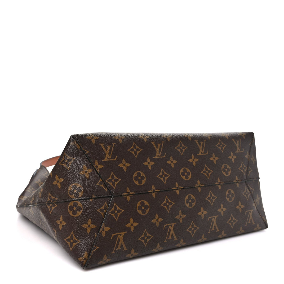 Monogram Flower Hobo Caramel