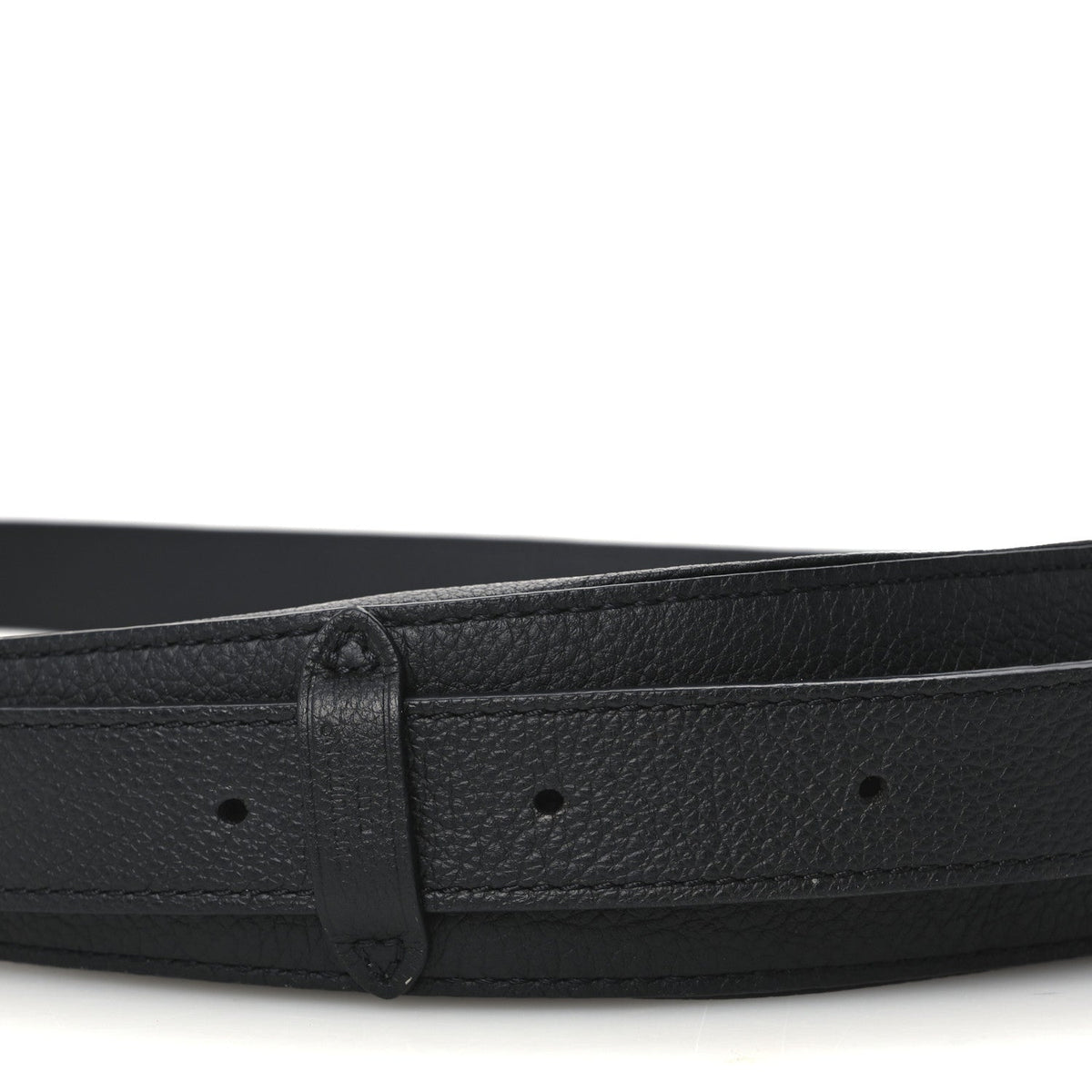 Smooth Calfskin Low Key Bumbag Black