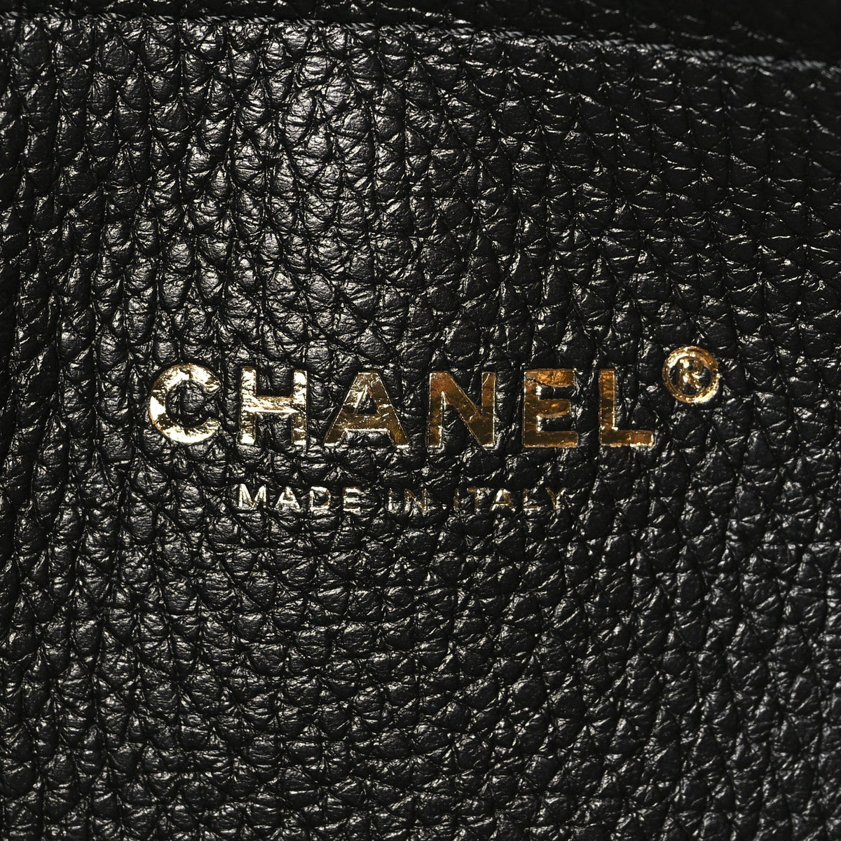 Grained Calfskin Suede Urban Essentials Shopping Bag Dark Beige Black