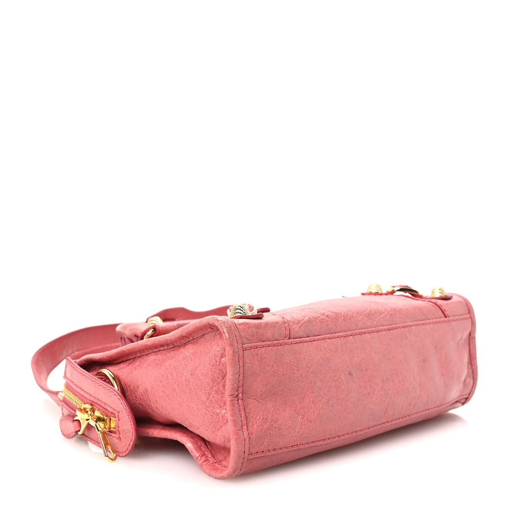 Agneau Giant 12 Gold Hardware Mini City Rose Bombon Raspberry