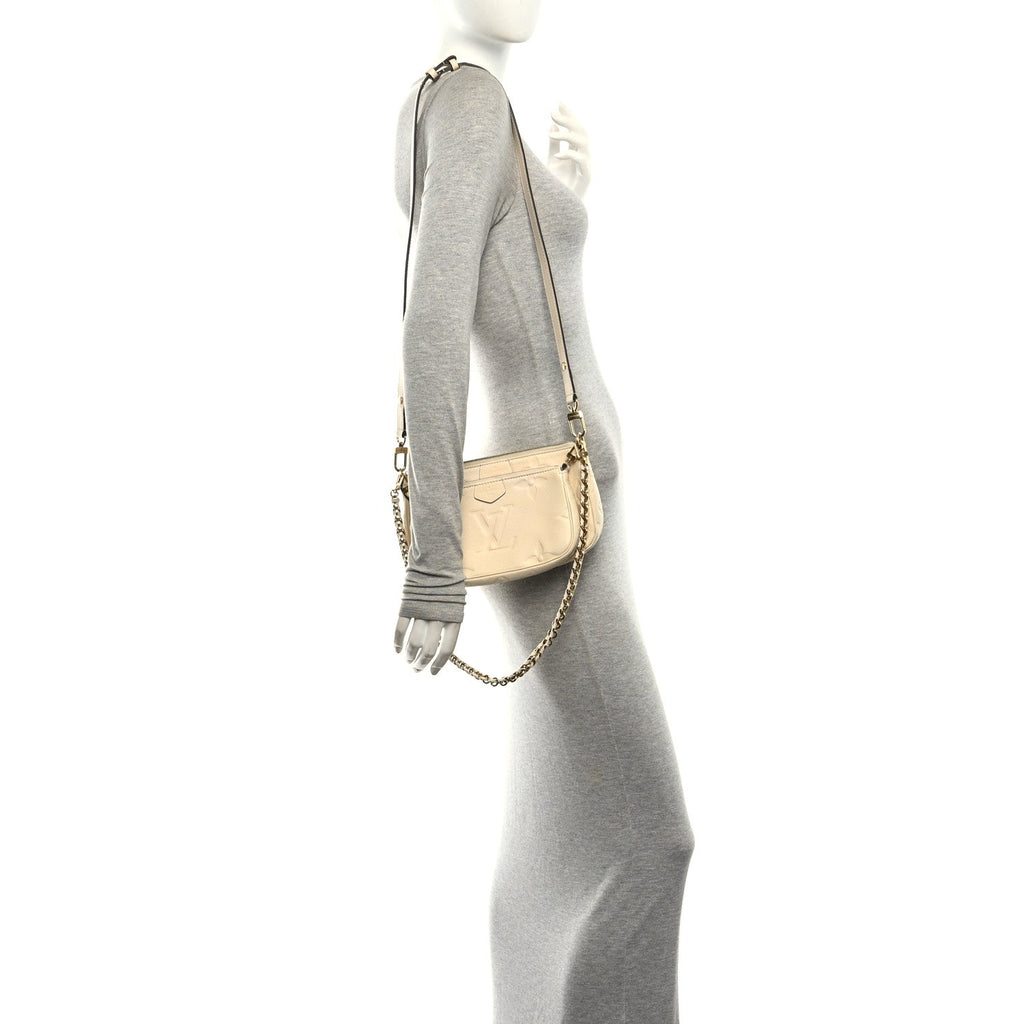 Empreinte Monogram Giant Multi Pochette Accessories Cream