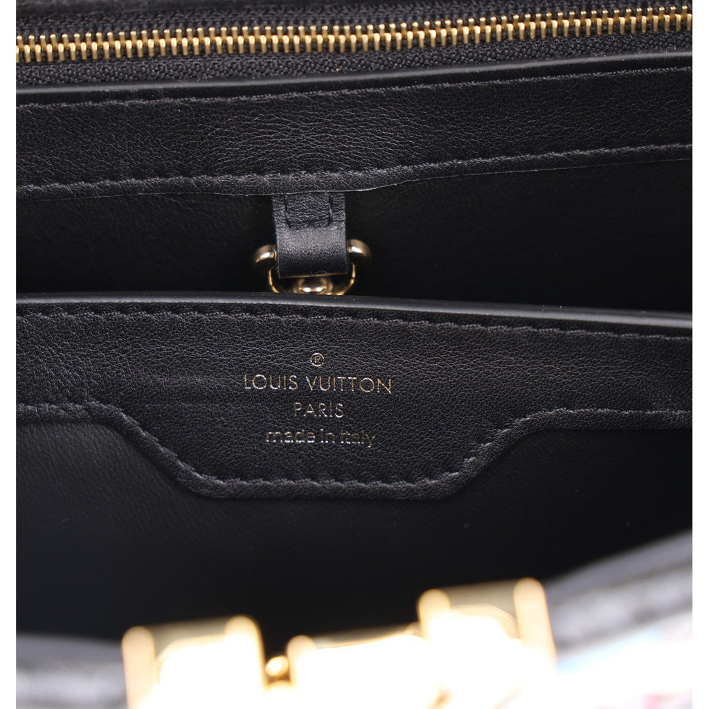 Taurillon Calfskin Guinguette Capucines BB Multicolor