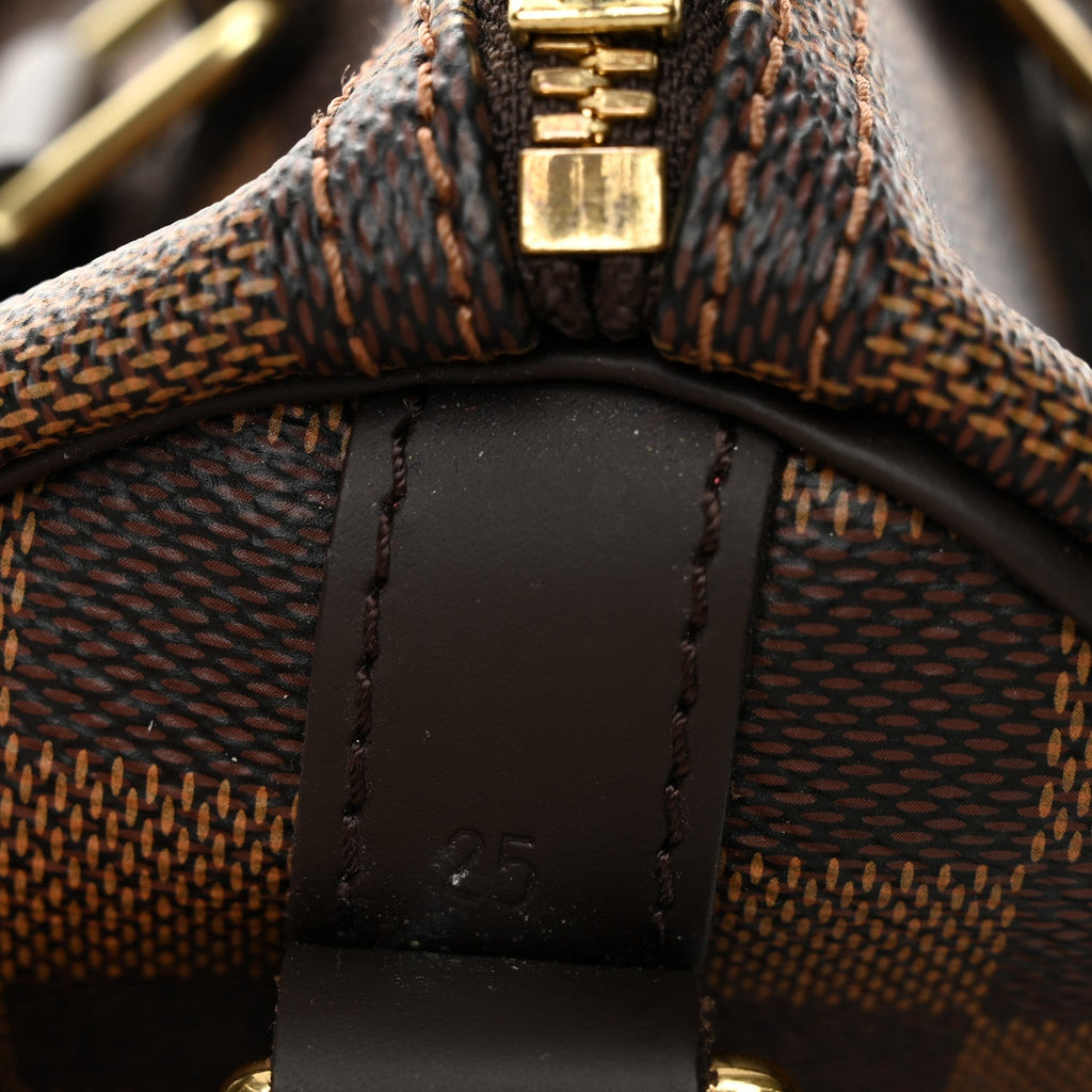 Damier Ebene Speedy Bandouliere 25