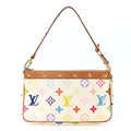 Monogram Multicolor Pochette Accessories White