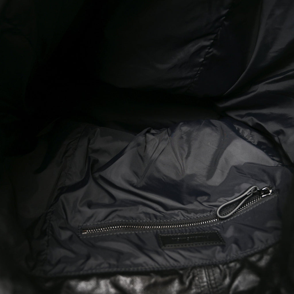 Calfskin Medium Cargo Tote  Black