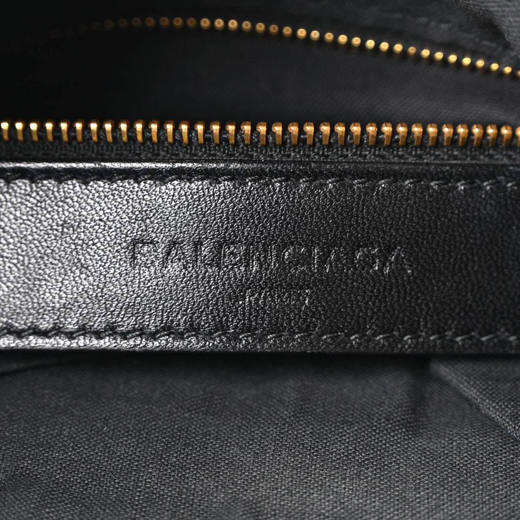 Chevre Gold Metallic Edge Hardware Town Black