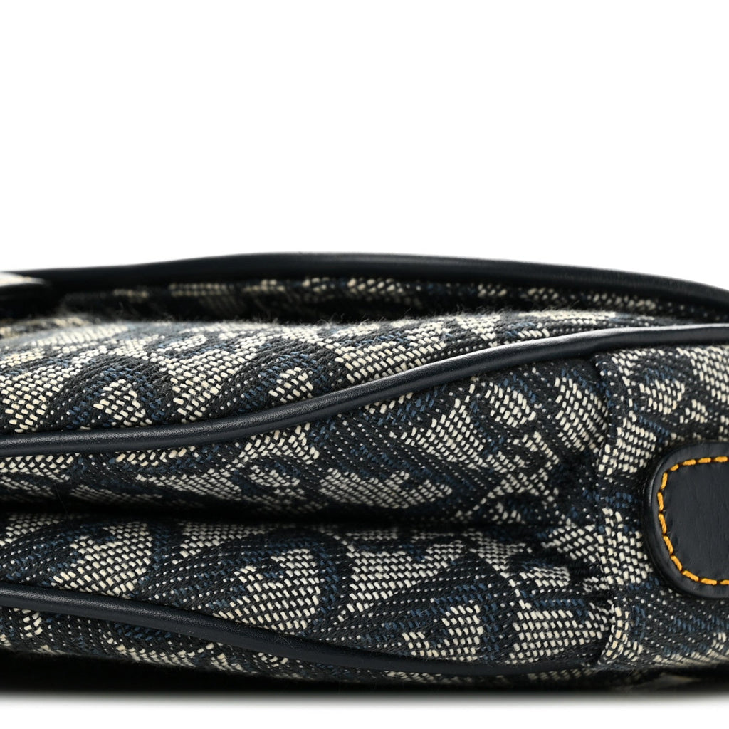 Monogram Saddle Bag Blue