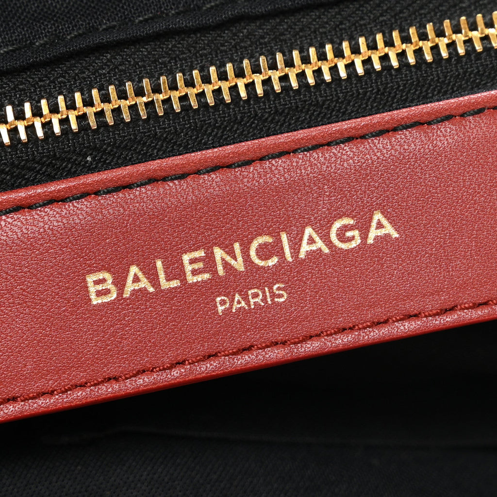 Baby Daim Suede Gold Metallic Edge Hardware City Bois De Rose Fonce