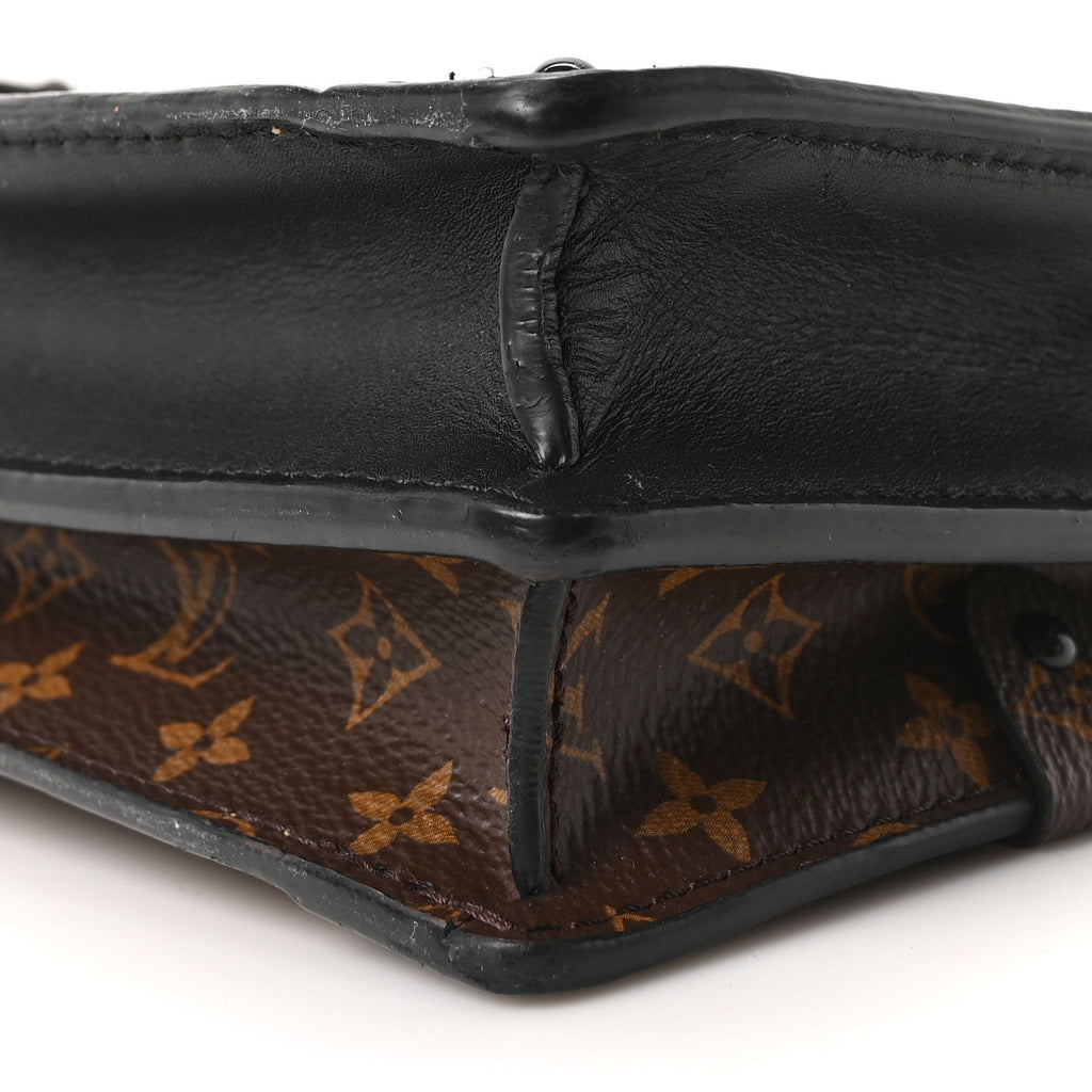 Reverse Monogram Trunk Clutch