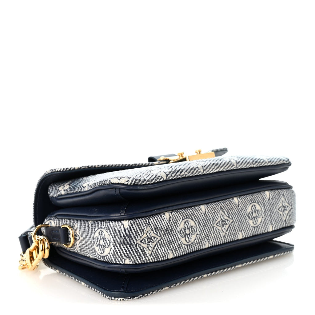 Monoglam Pochette Metis East West Blue