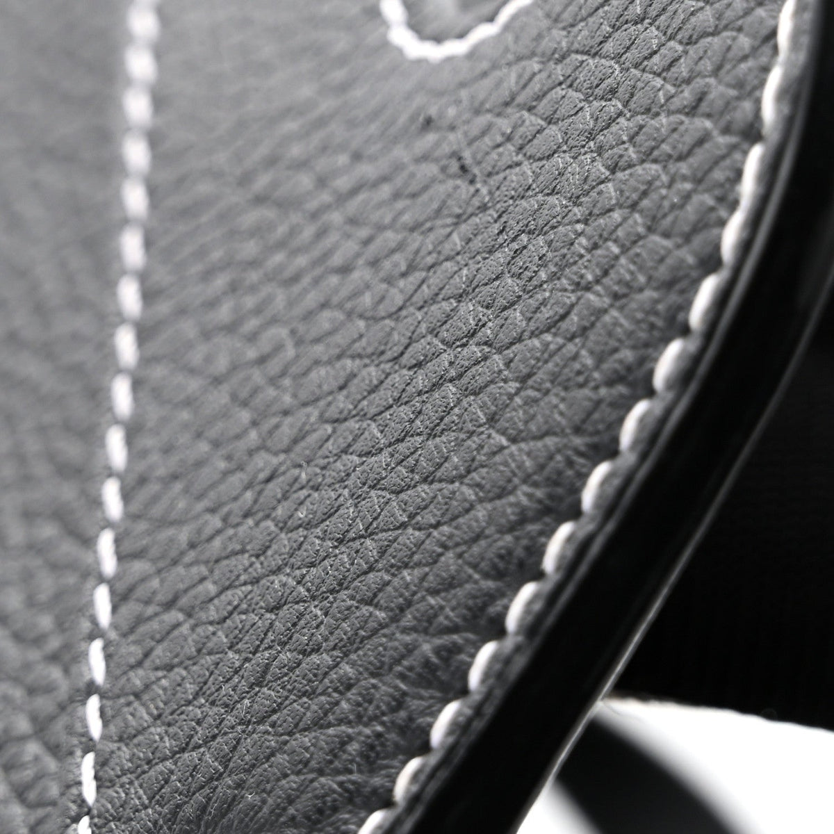 Grained Calfskin Maxi Gallop Backpack Black