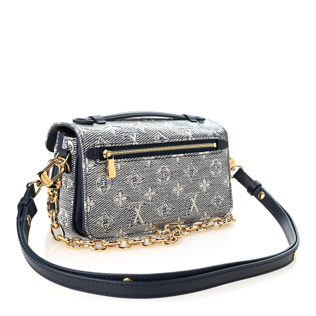 Monoglam Pochette Metis East West Blue