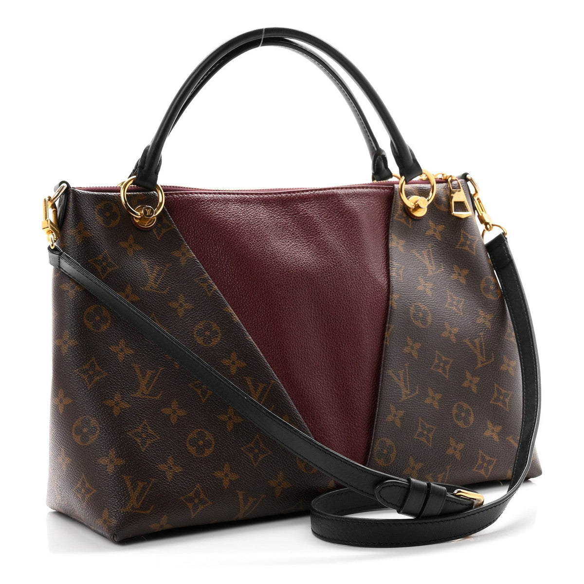 Monogram V Tote MM Bordeaux