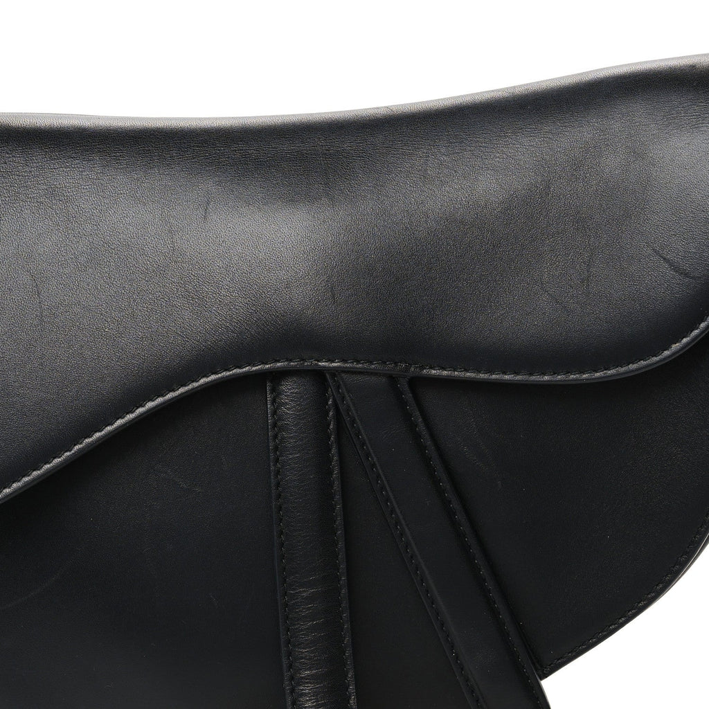 Calfskin Saddle Bag Black