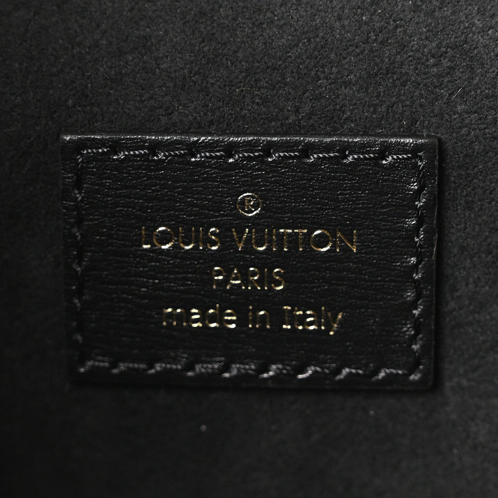 Reverse Monogram Vanity Chain Pouch