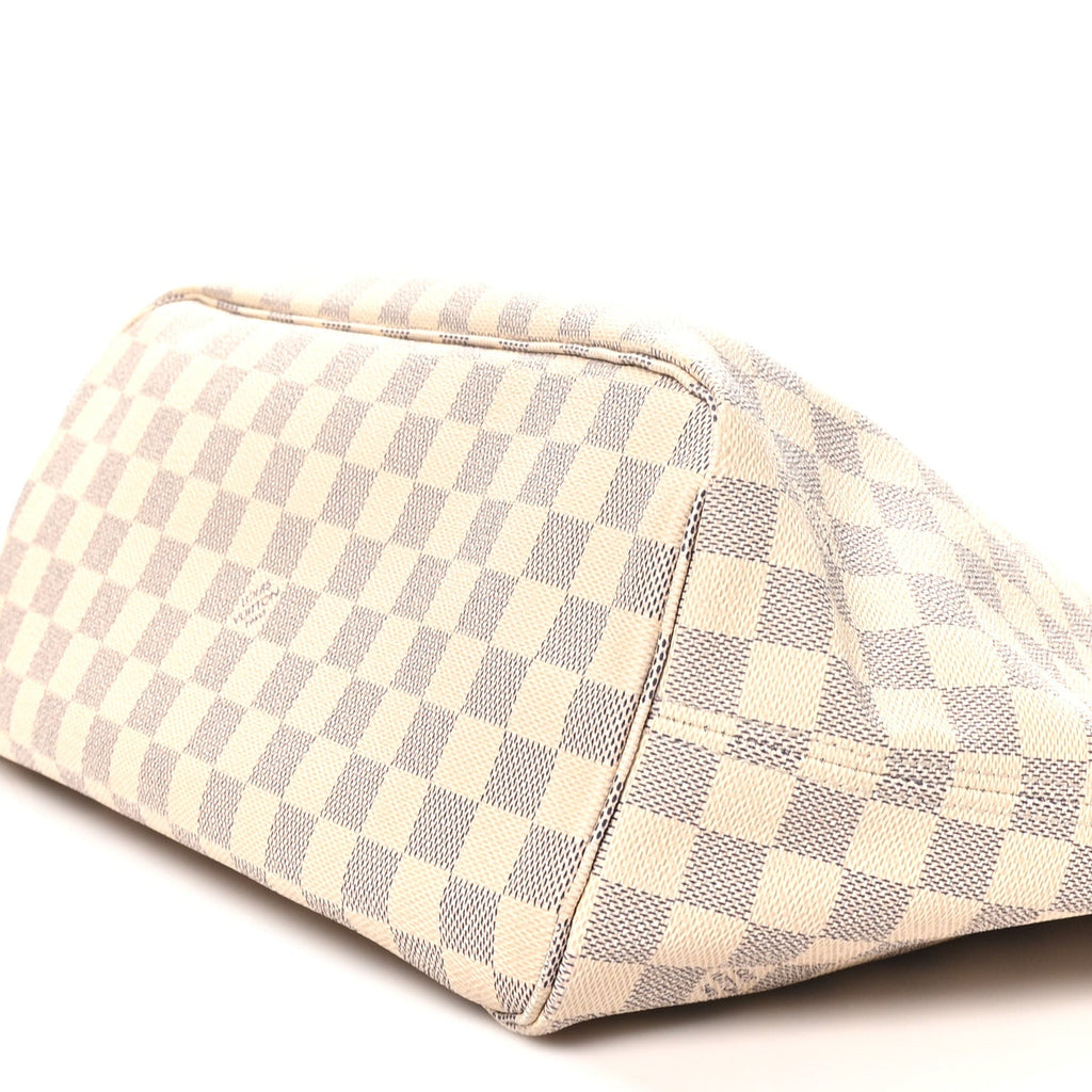 Damier Azur Neo Neverfull MM Rose Ballerine