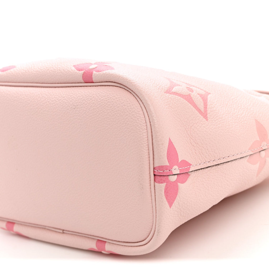 Empreinte Monogram Giant By The Pool Marshmallow Hobo PM Bouton De Rose