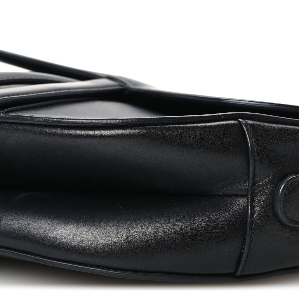 Calfskin Saddle Bag Black