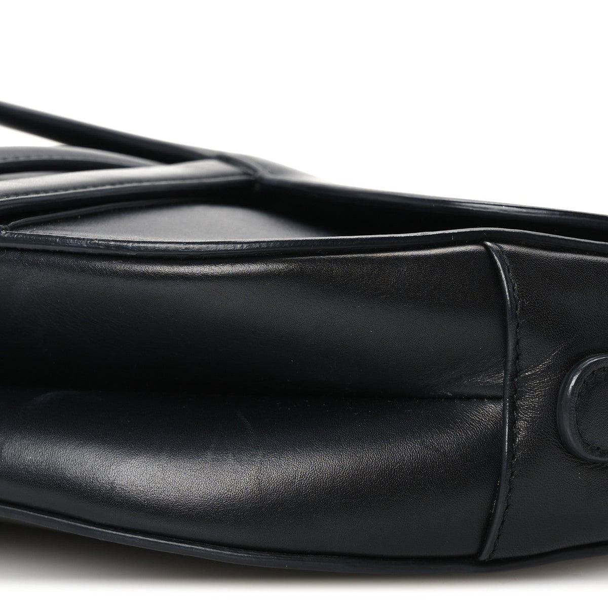 Calfskin Saddle Bag Black