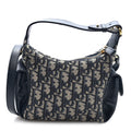 Oblique Jacquard Smooth Calfskin Mini D-Dream Blue