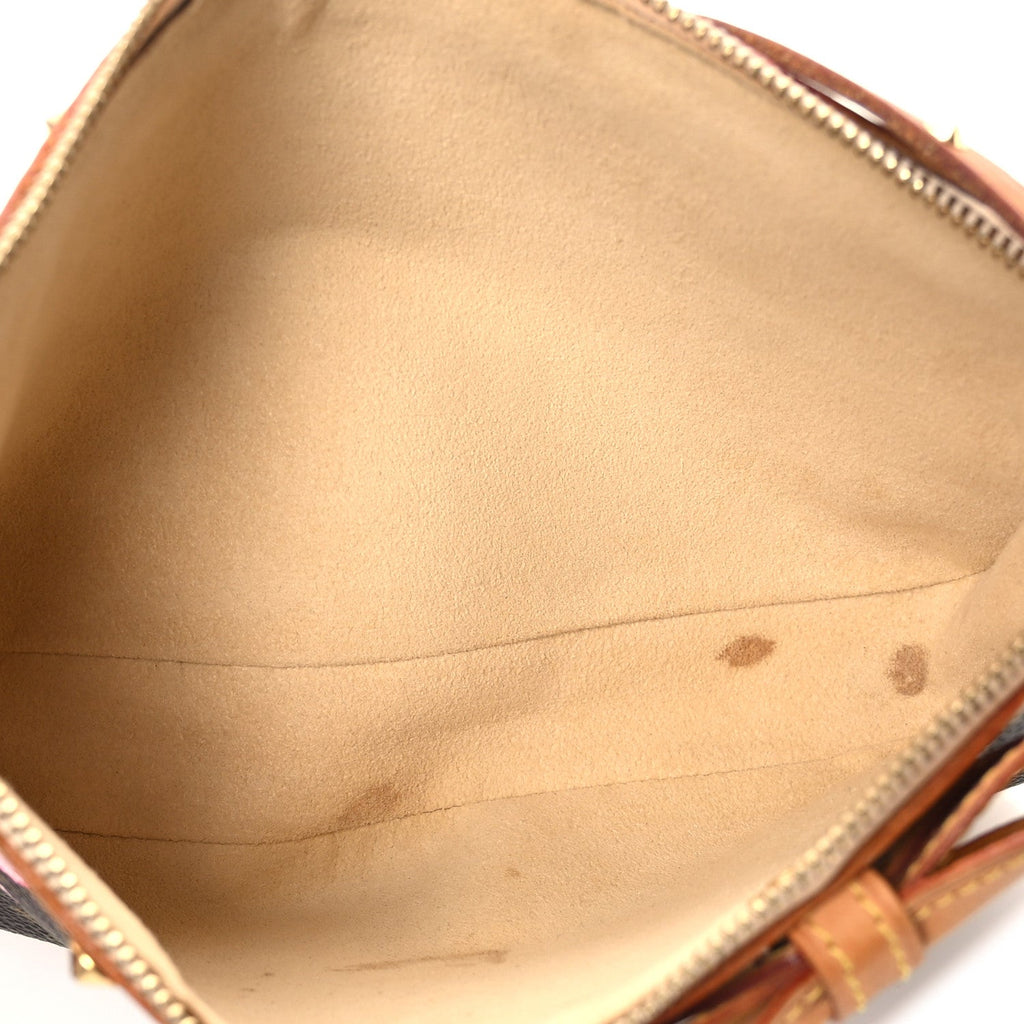 Monogram Cherry Blossom Pochette Accessories Brown