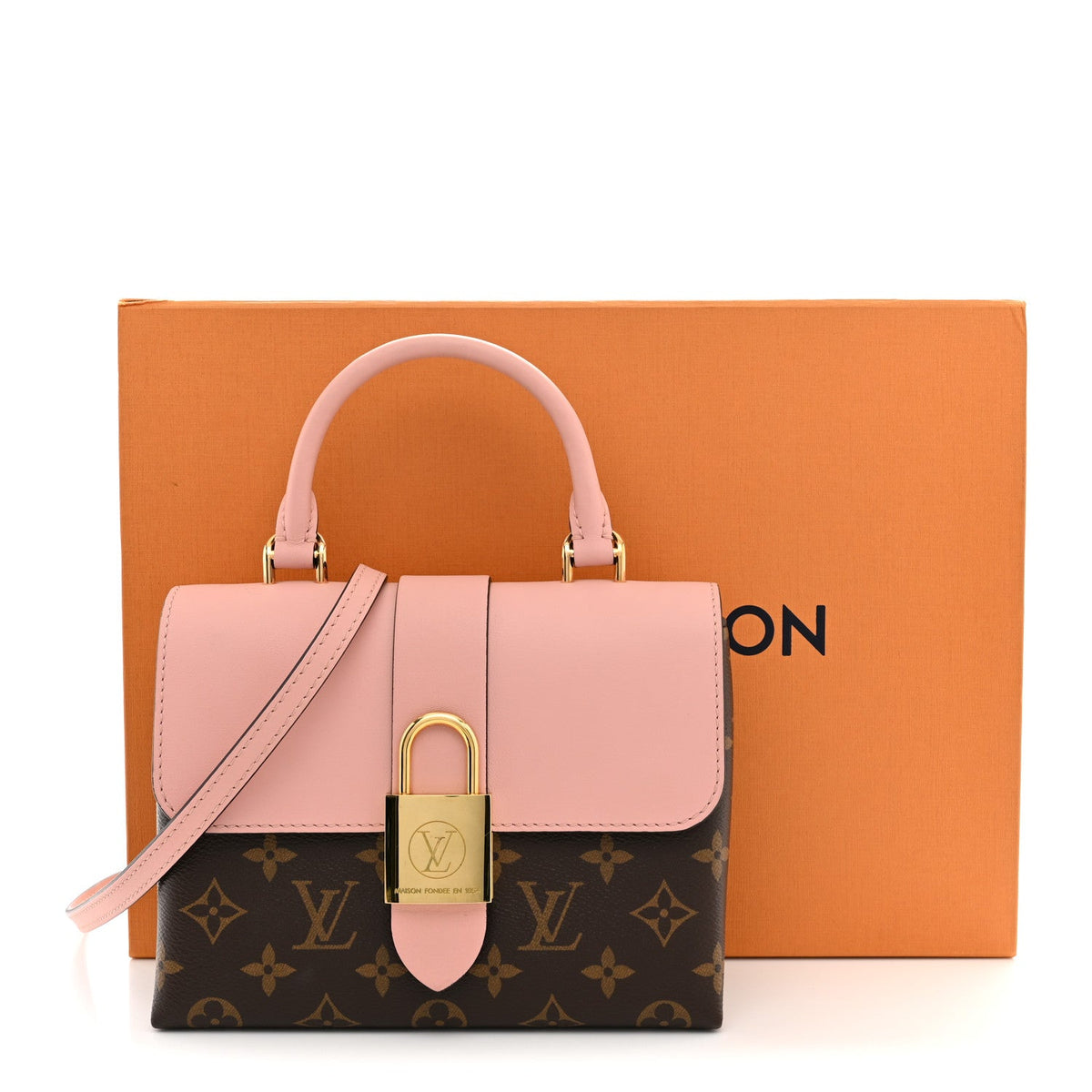 Monogram Locky BB Rose Poudre