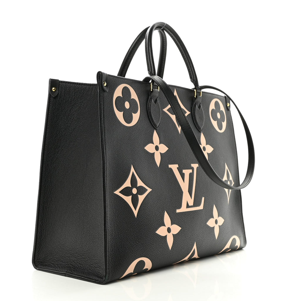 Empreinte Monogram Giant Onthego GM Black Beige