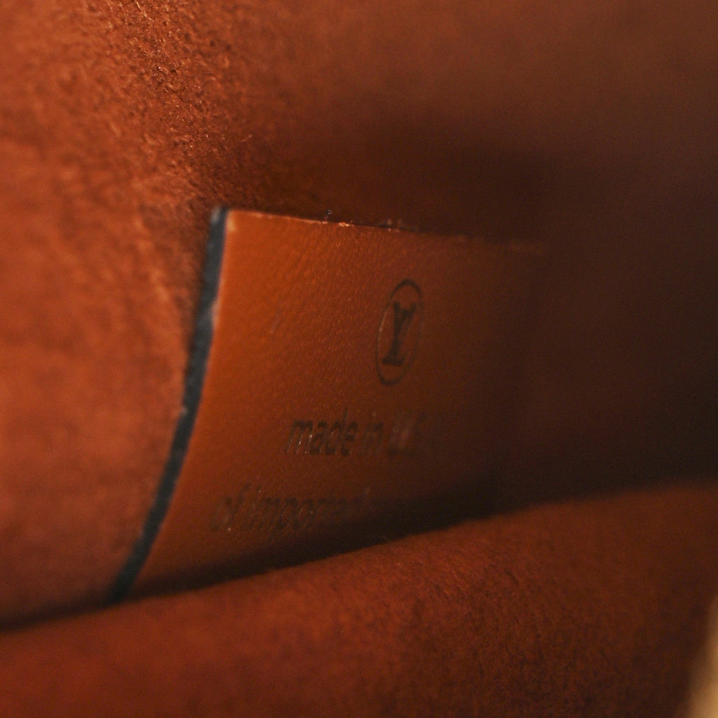 Monogram Flower Tote Caramel