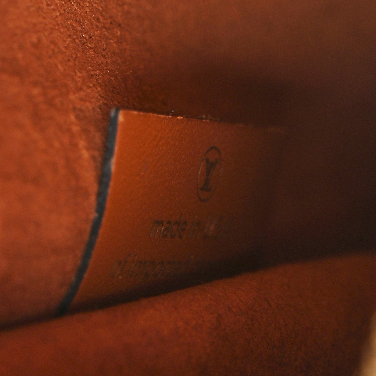 Monogram Flower Tote Caramel