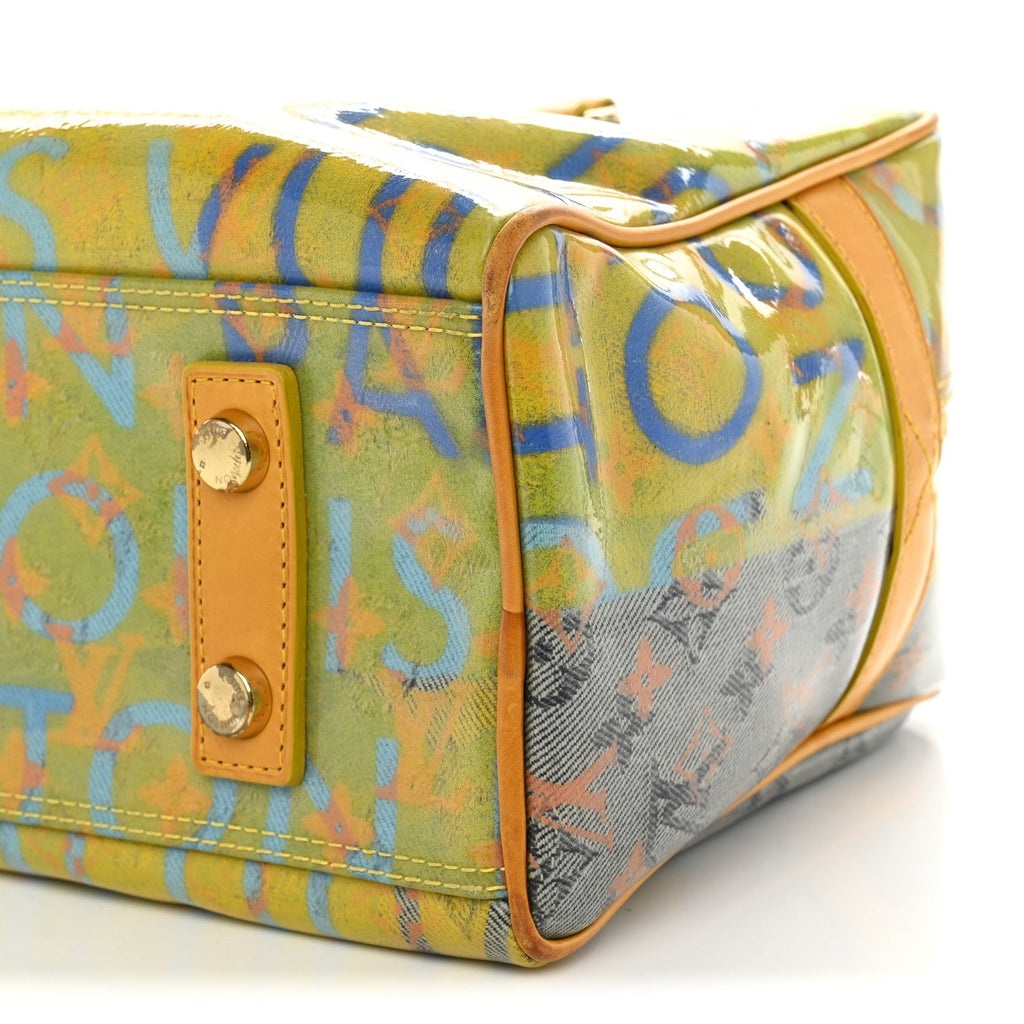 Monogram Pulp Defile Weekender PM Yellow