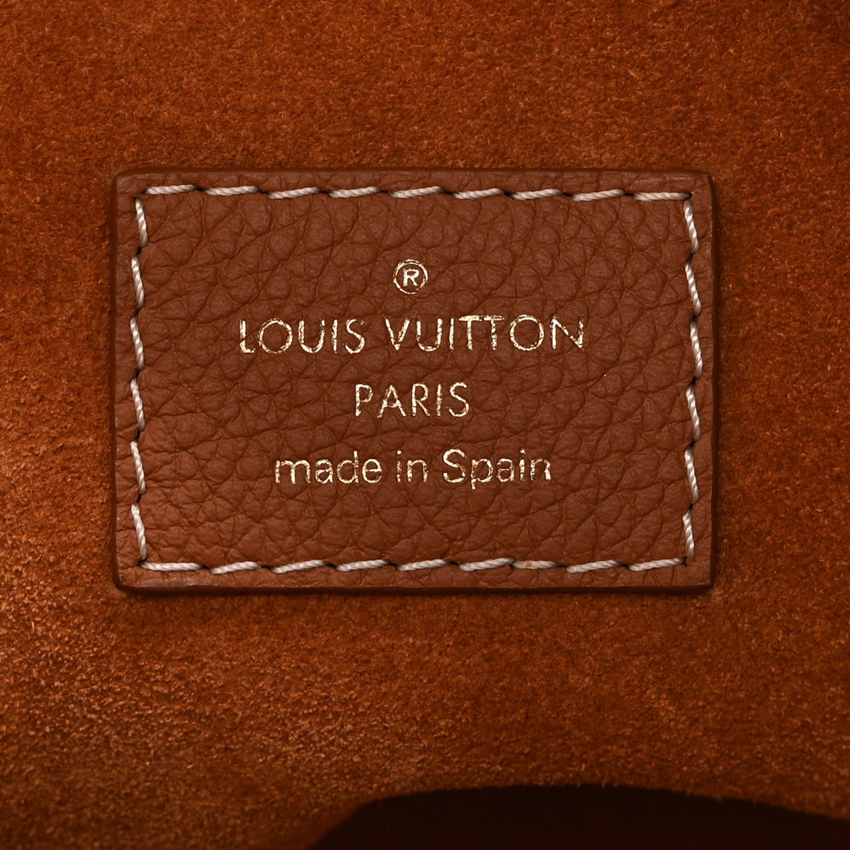 Grained Calfskin Low Key Hobo PM Cognac