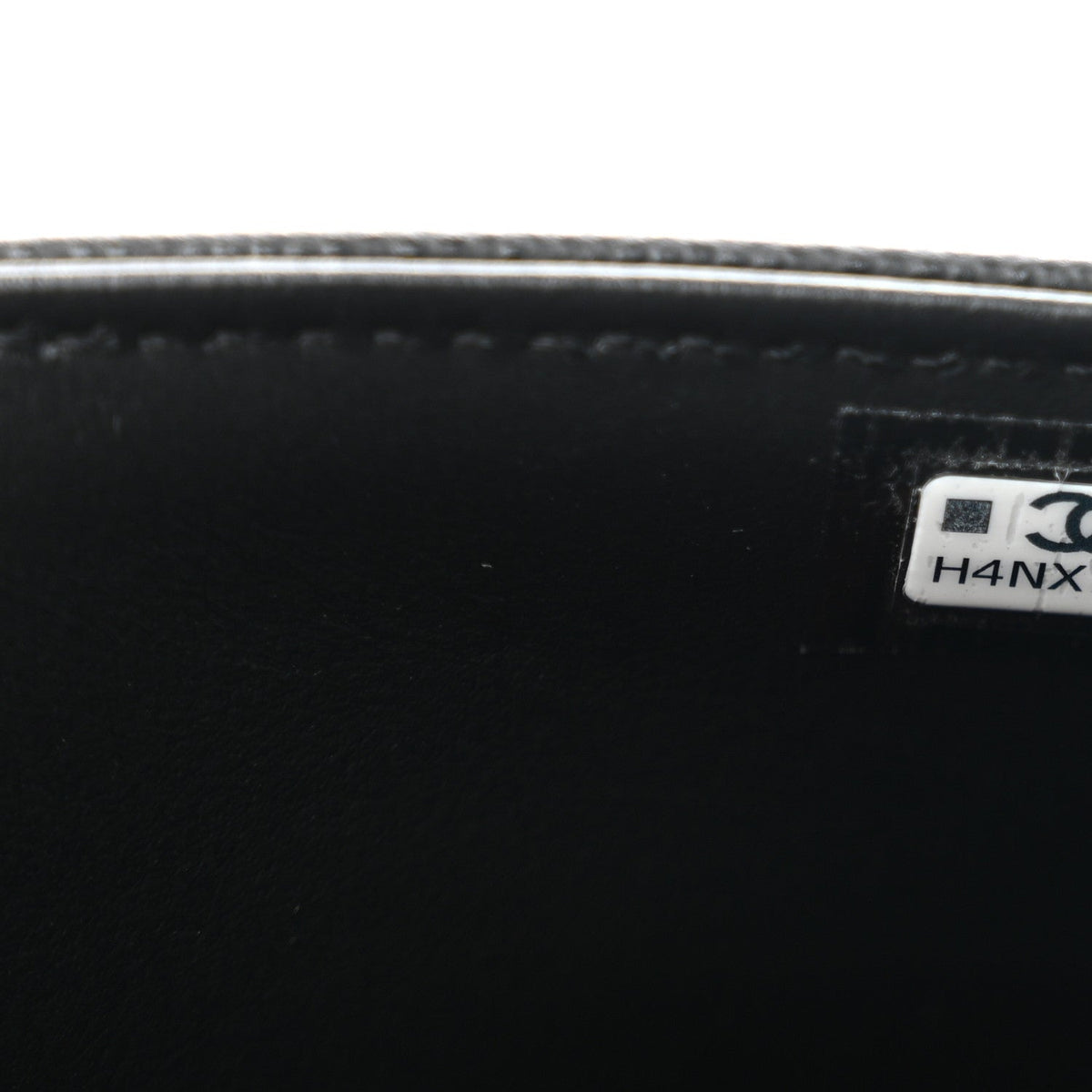 Shiny Caviar Mini Preppy Coco Shoulder Bag Black