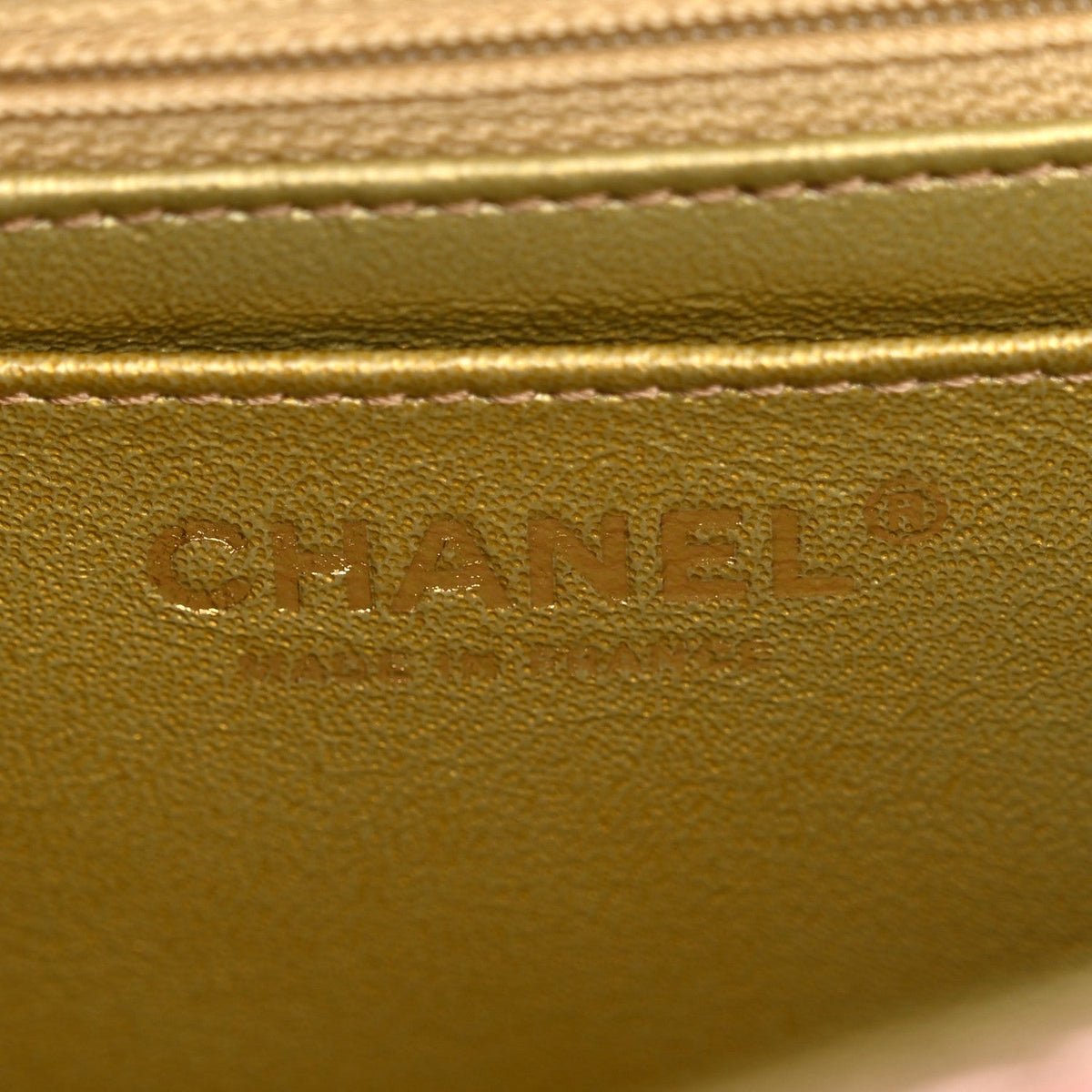 Metallic Goatskin Quilted Mini 2.55 Reissue Flap Multicolor