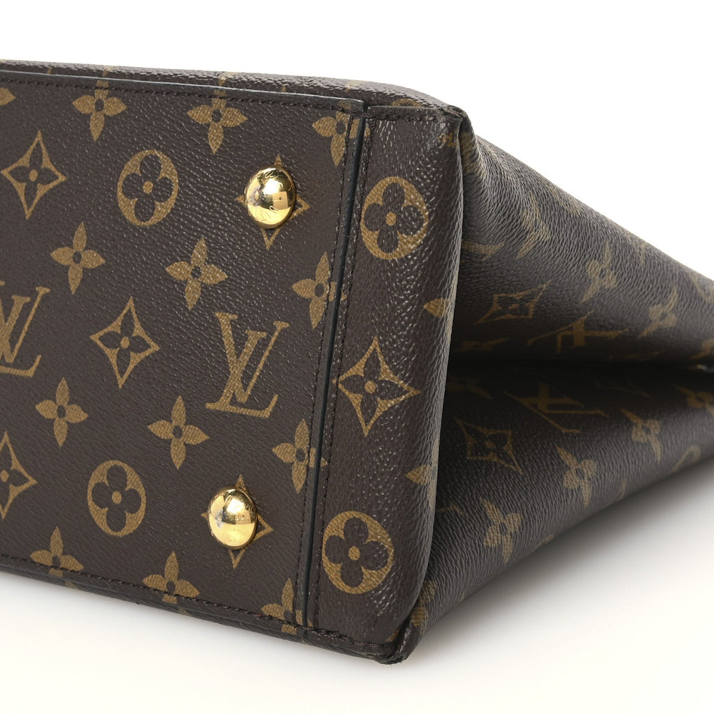 Monogram Flower Tote Caramel