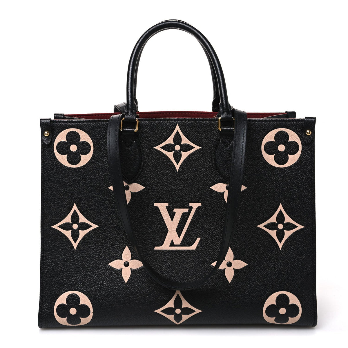 Empreinte Monogram Giant Onthego MM Black Beige