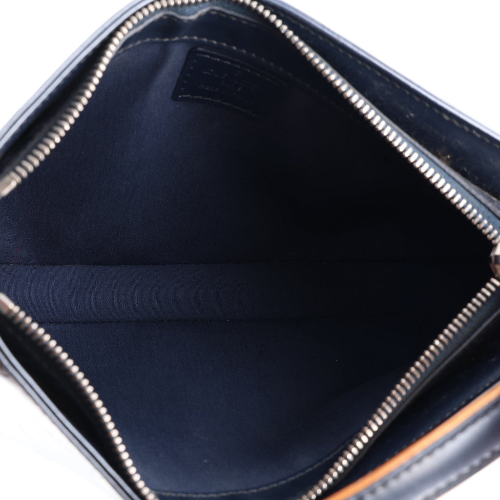 Mat Monogram Fowler Blue