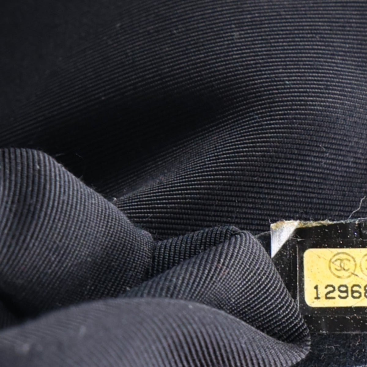 Wool Quilted XXL Reissue Flap Black