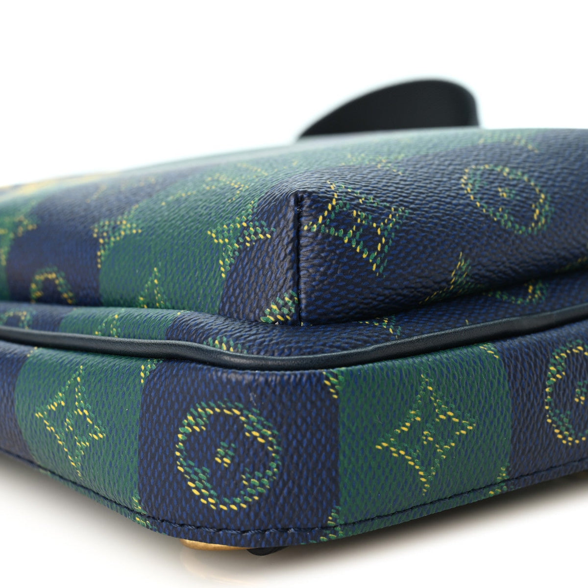 Monogram Heritage Avenue Slingbag PM Blue Stripes