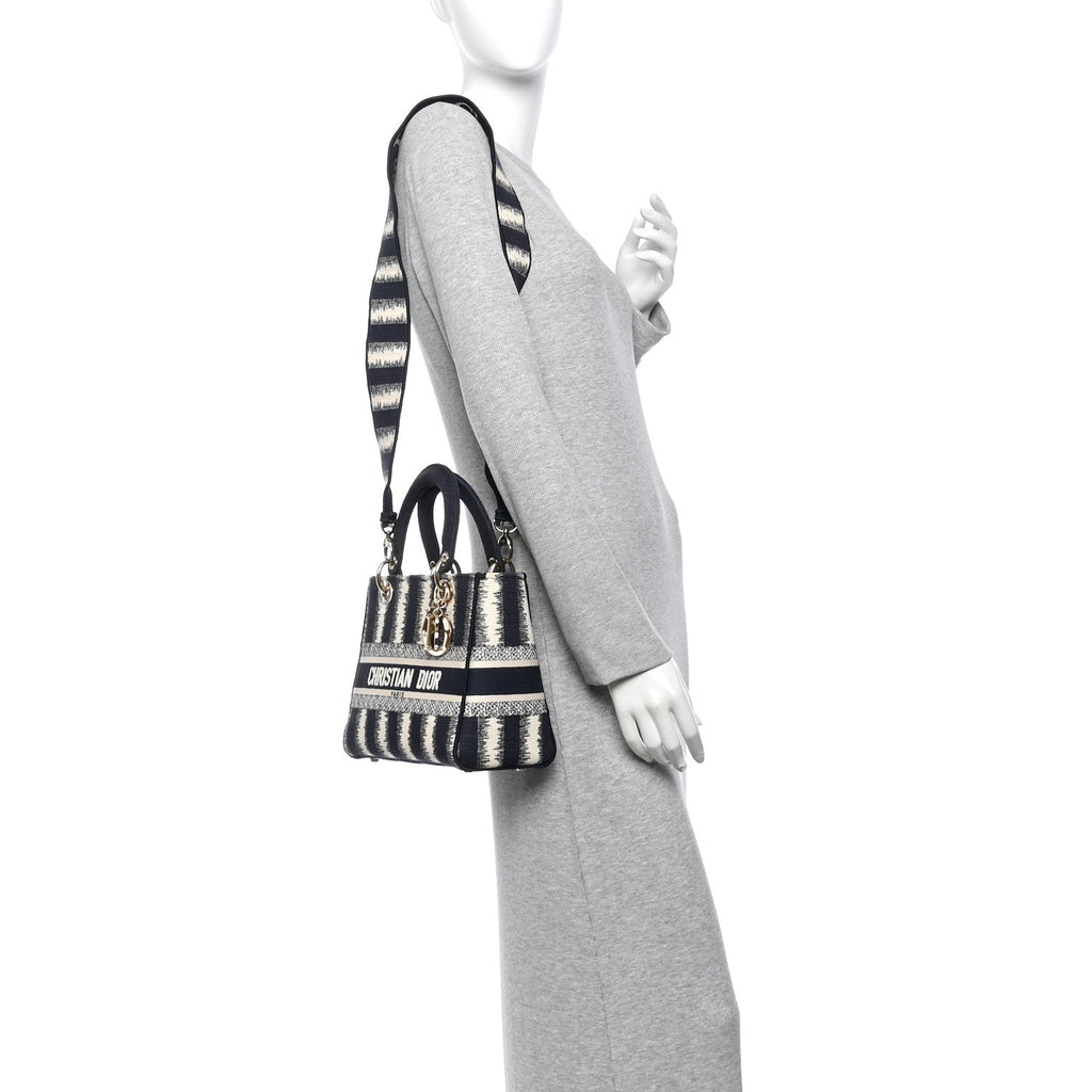 Canvas Medium D-Stripes Lady D-Lite Blue