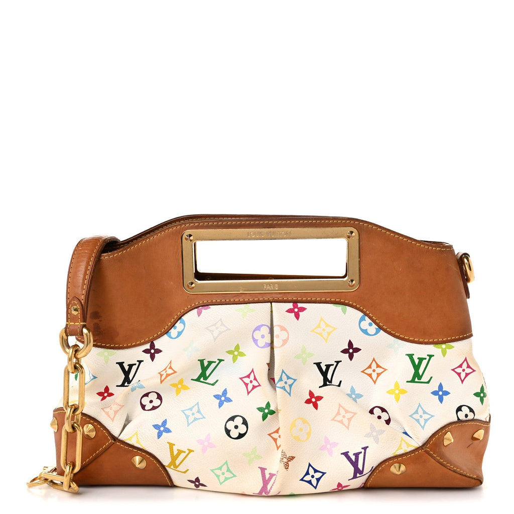 Monogram Multicolor Judy MM White