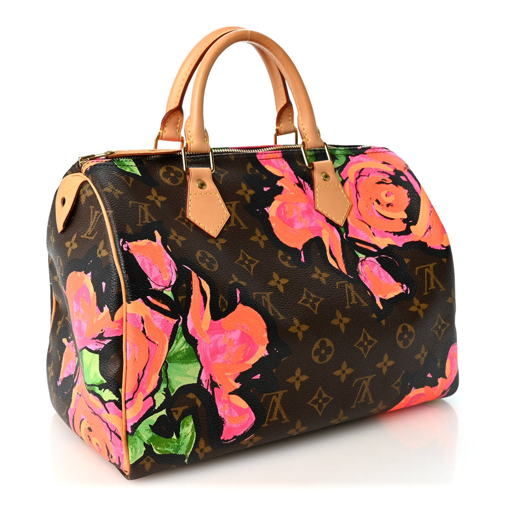 Monogram Roses Speedy 30