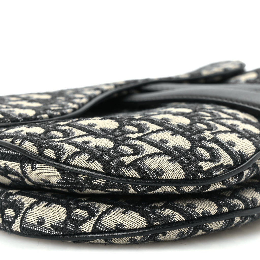 Oblique Saddle Bag Blue