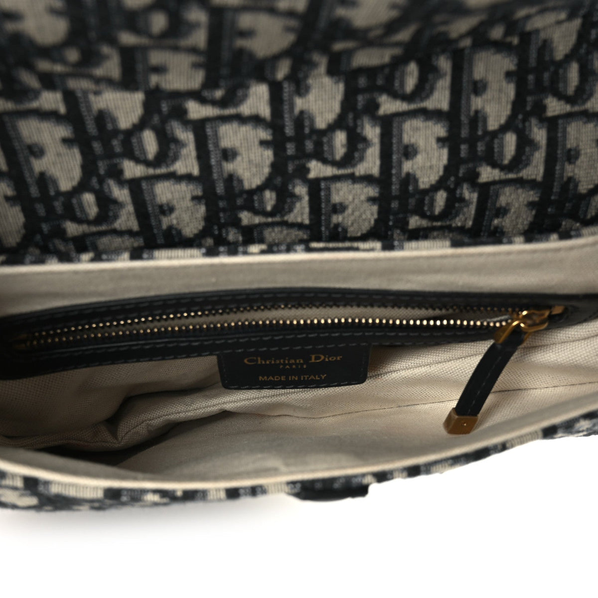 Oblique Saddle Bag Blue