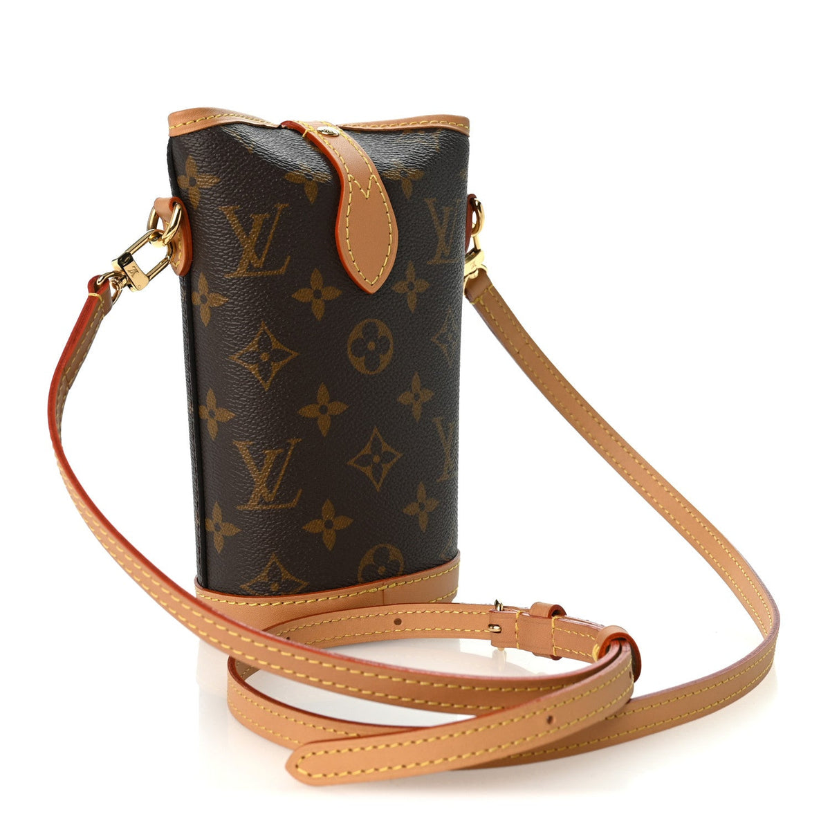 Monogram Fold Me Pouch
